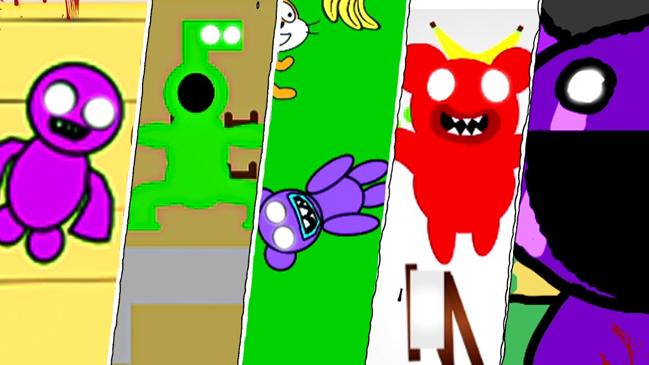 CURSED SUSSY SCHOOLGROUNDS #44 (9 Games) + ALL Jumpscares