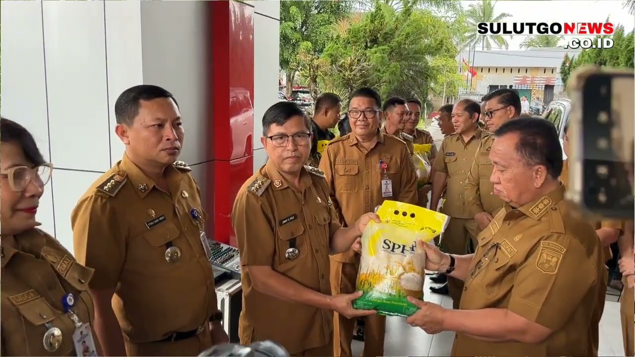 BUPATI ROBBY DONDOKAMBEY APRESIASI GELAR PANGAN MURAH DI MINAHASA