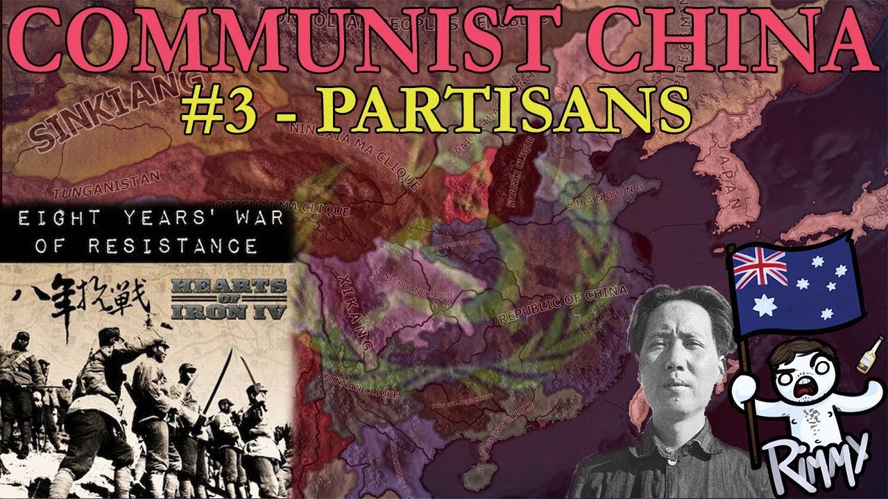 HOI4 War of Resistance: Communist China #3 - Partisans