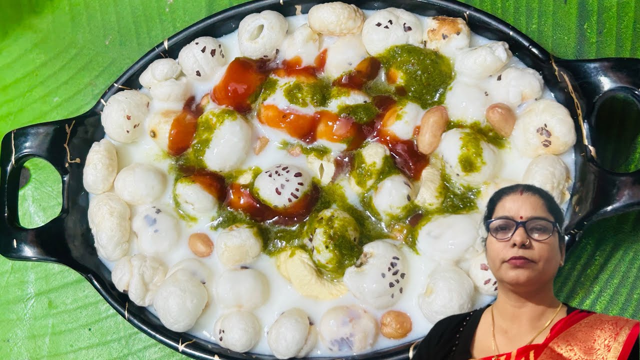 Healthy tasty makkana fulki 
