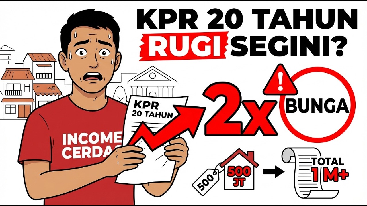 NGONTRAK SEUMUR HIDUP VS MAKSA KPR 20 TAHUN: HITUNGAN MATEMATIS PALING JUJUR !