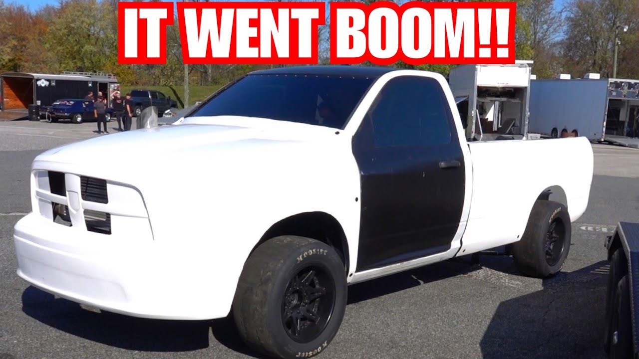 Cummins Drag Truck FINALLY Hits The Quarter Mile... Things Go TERRIBLY!!