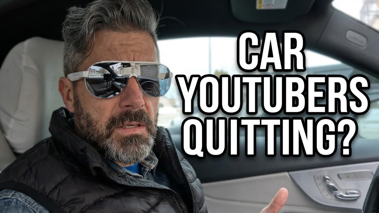 CAR YOUTUBERS Are Quitting! HOW, is the real question!