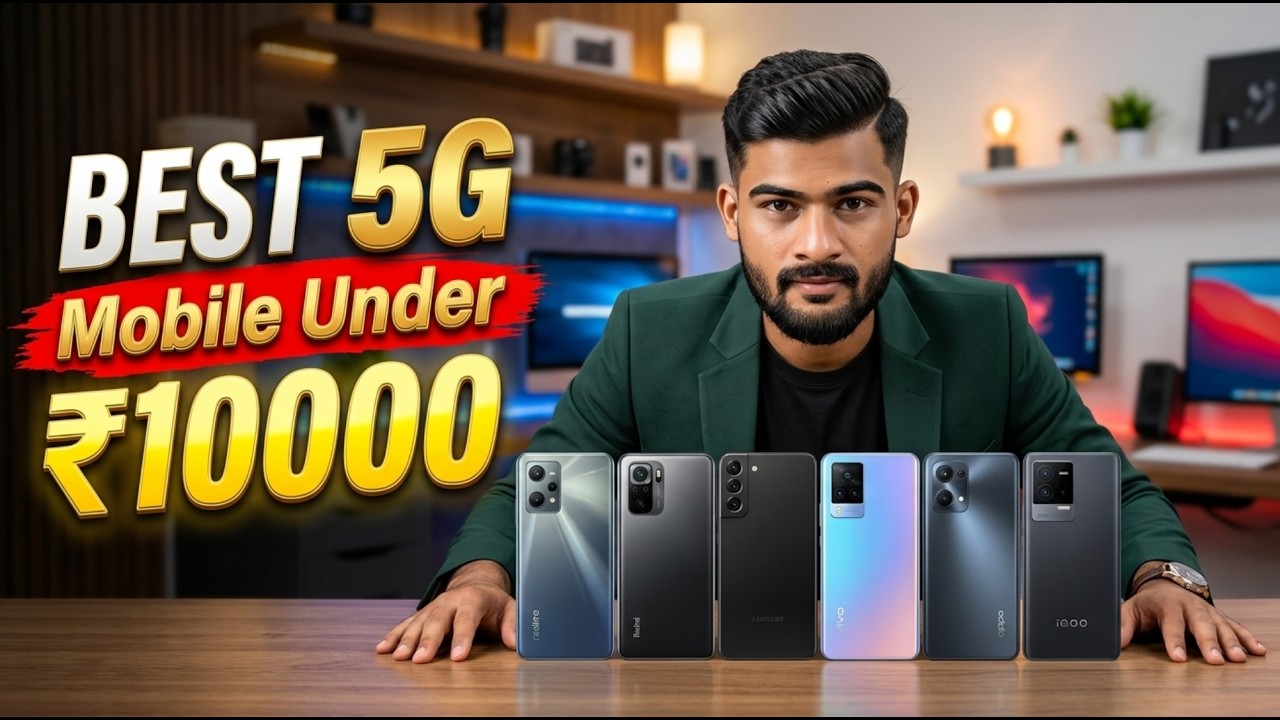 Best 5G Phones Under ₹10,000 in 2026 🔥 Top Budget Smartphones Worth Buying!