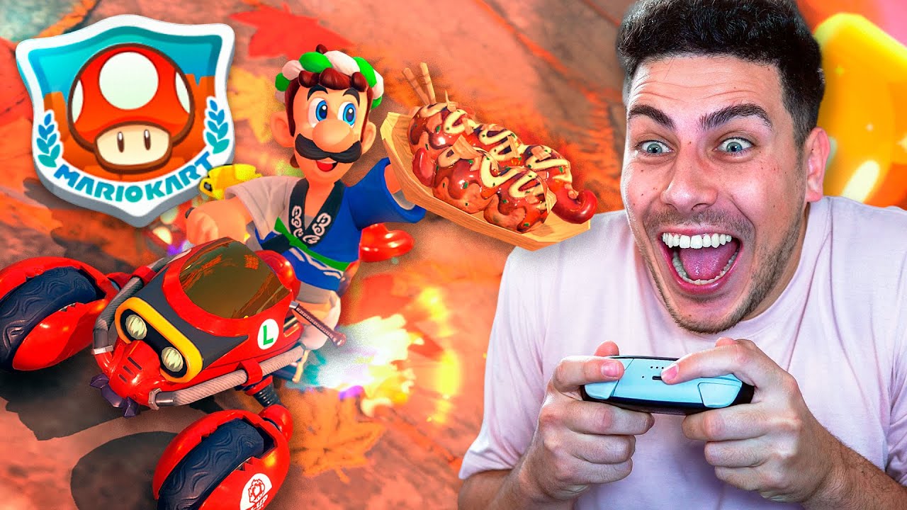 Jugando TODOS los Circuitos de Mario Kart World | COPA CHAMPIÑÓN