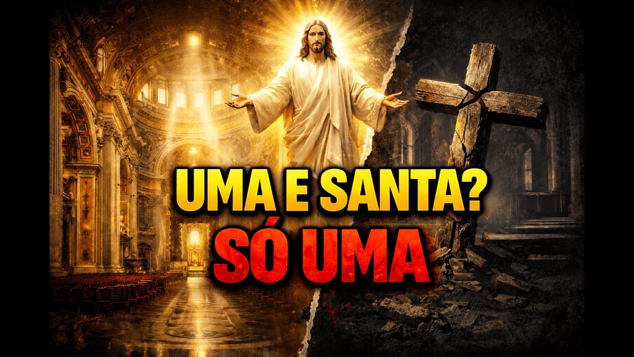 Por que a Igreja Católica é a ÚNICA Una e Santa? 🛡️ Chega de confusão!
