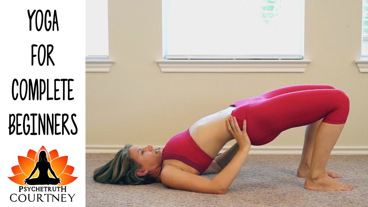 Courtney Yoga №14 Тренировка для начинающих на укрепление мышц пресса и корпуса