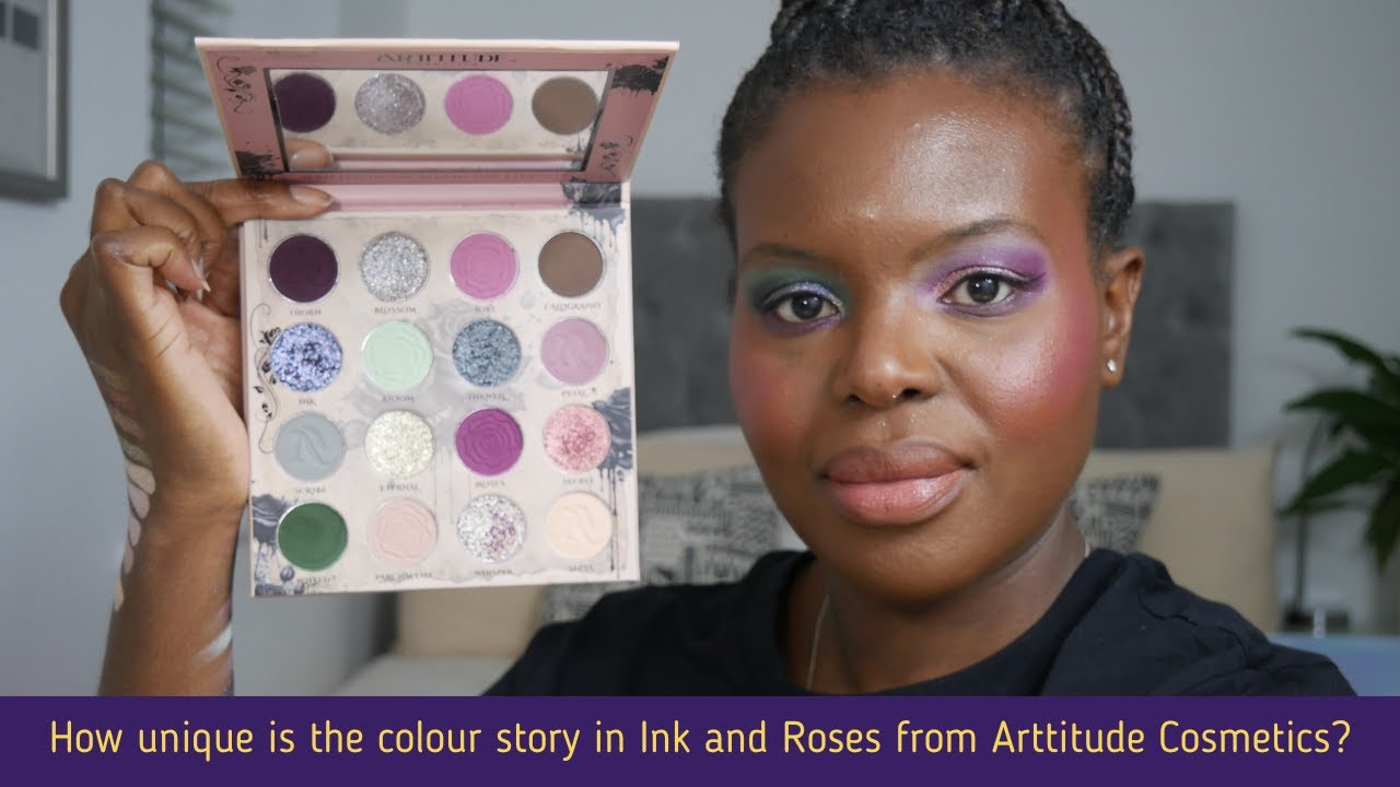 How unique is the colour story in Ink and Roses from Arttitude Cosmetics?