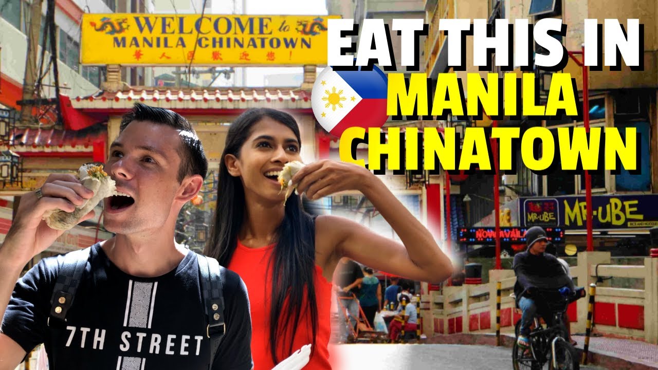 Eating STREET FOOD in WORLDS OLDEST CHINATOWN 🇵🇭  Binondo Manila Philippines