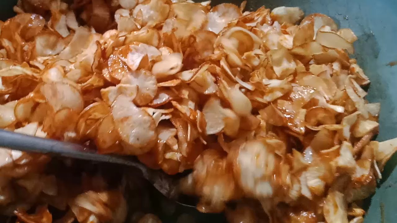 Pembuatan KERIPIK SINGKONG PEDAS MANIS | Full Proses Produksi di Dapur Home Industry Kripik Ketela