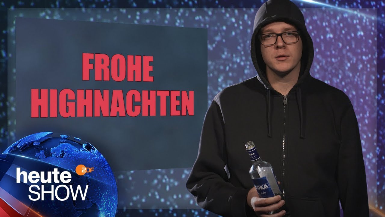 Alkohol oder Cannabis? Nico Semsrott über die deutsche Drogenpolitik | heute-show