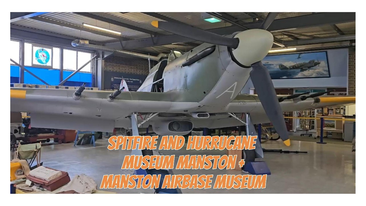 manston spitfire and hurricane museum + manston airfield museum #ww2history #history #travel