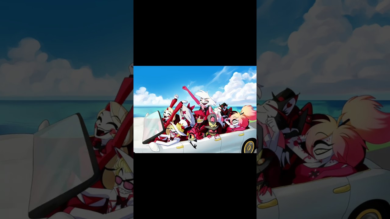【ハズビンホテル】ホテル皆のファンアート描いてみた！[Hazbin Hotel] I drew fan art！ #illustration  #shorts  #イラスト