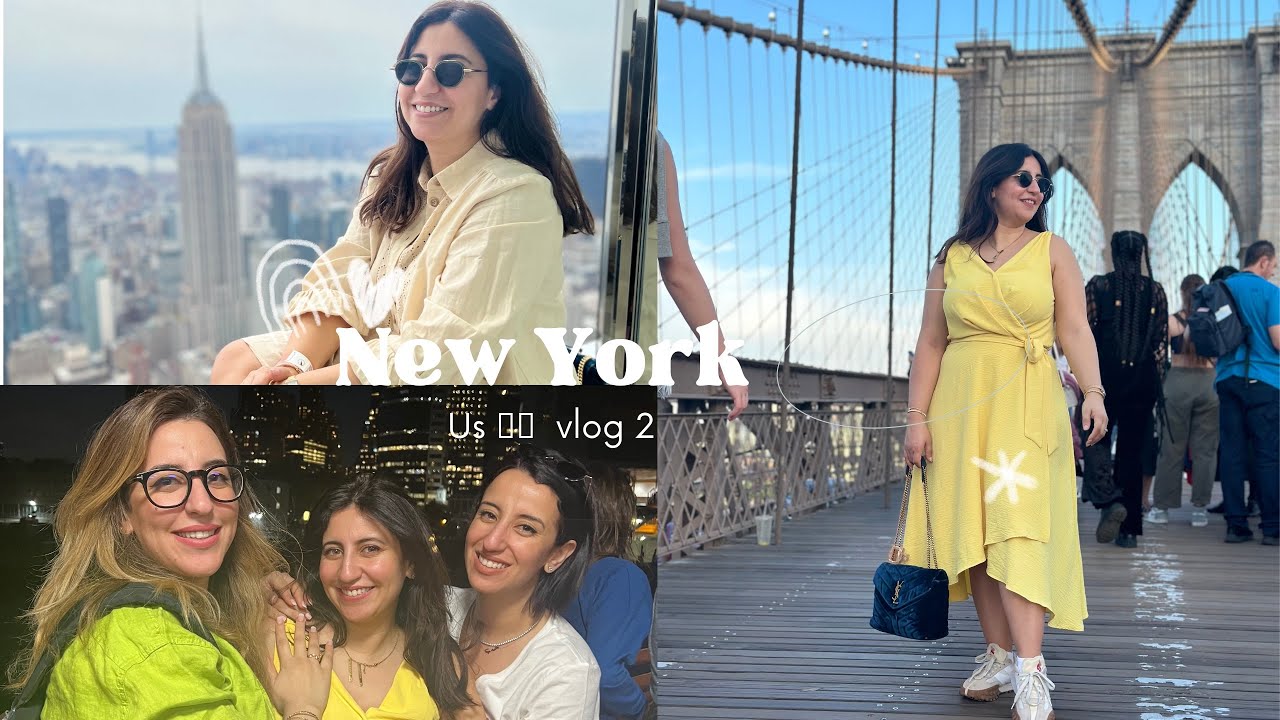 US Vlog 🇺🇸 || تساراو معانا نهار كامل، أحسن الأماكن في نيويرك