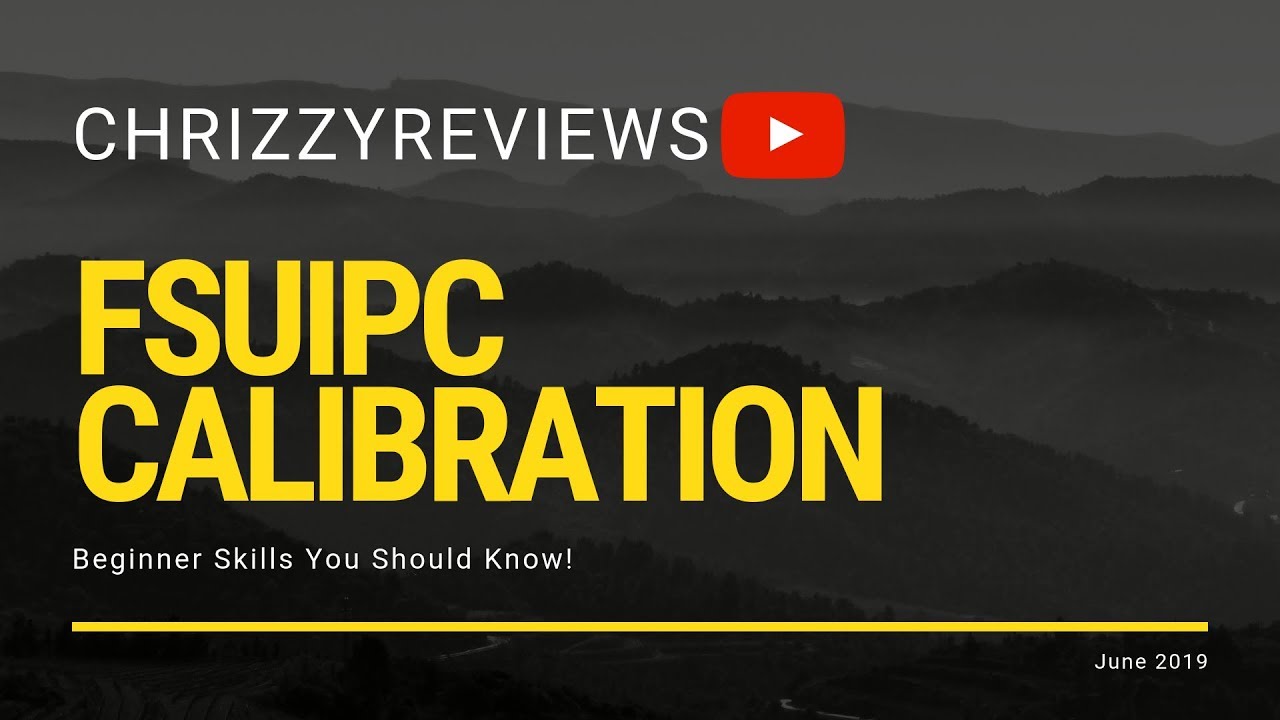 [P3D] FSUIPC HOW-To || Calibrate aircraft specific