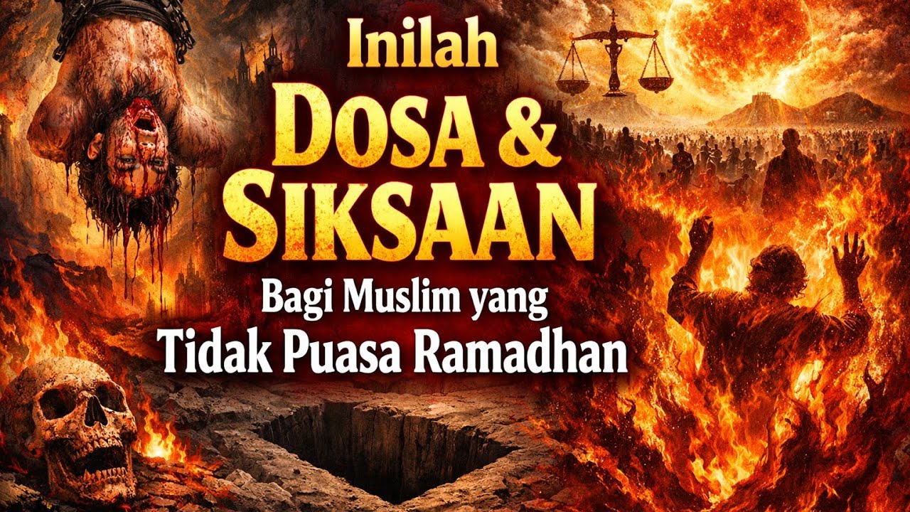 Inilah Dosa & Siksaan Bagi Muslim yang Tidak Puasa Ramadhan
