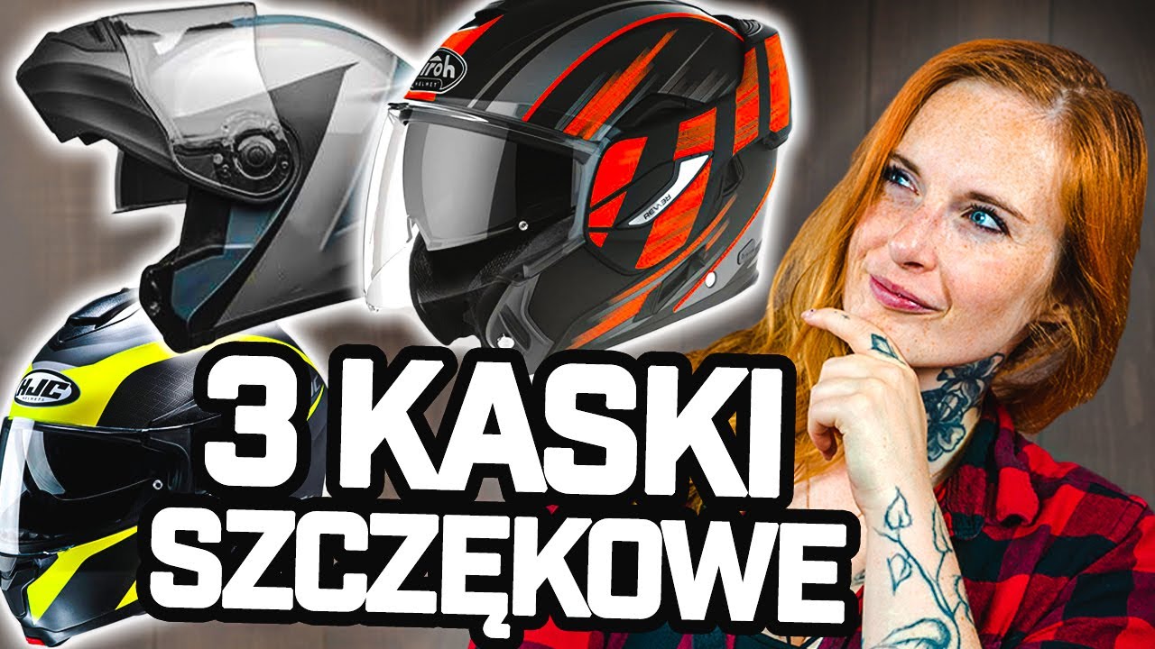 3 świetne KASKI SZCZĘKOWE