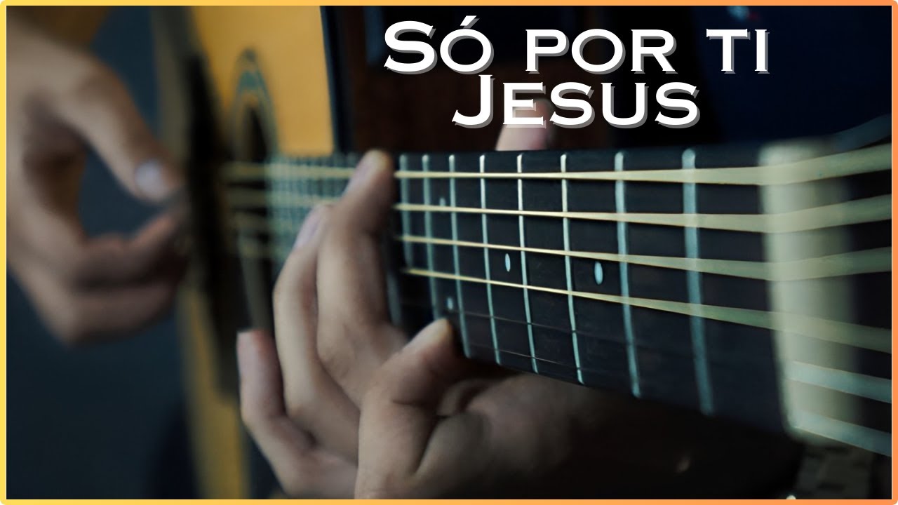 SÓ POR TI JESUS + VEM ESPÍRITO, SOZINHO EU NÃO POSSO MAIS no ( Violão Fingerstyle ) com LETRA