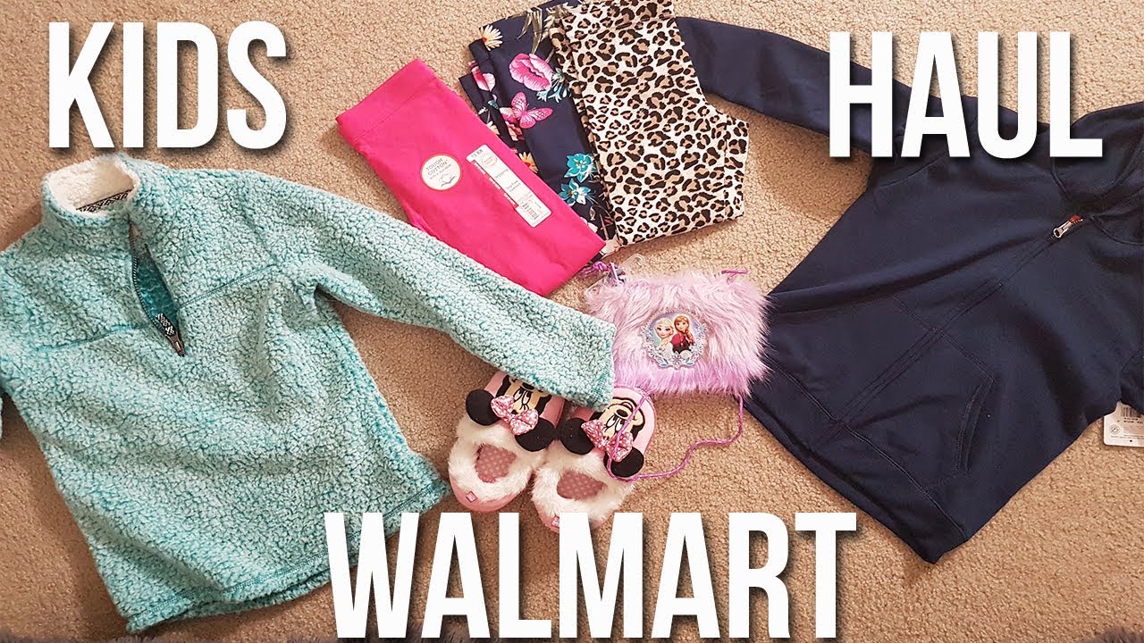 Kids/Girls Clothing Haul Walmart (Fall, 2018)