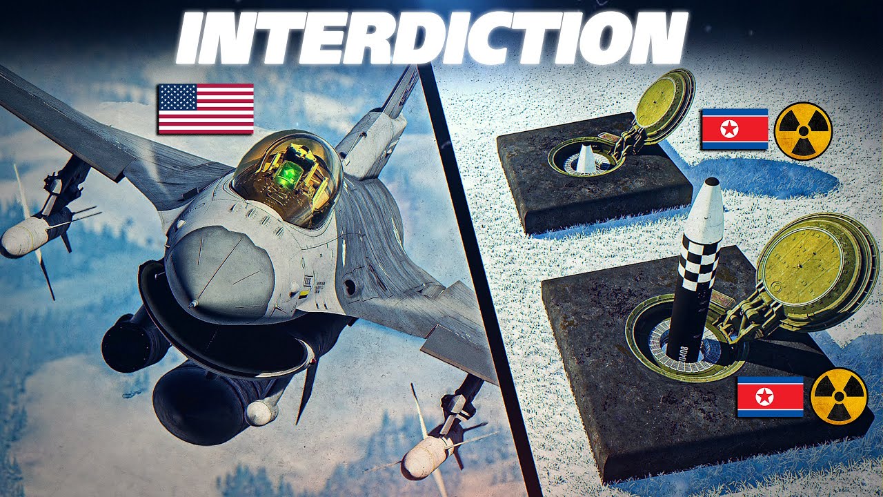 ЗАЩИТА | F-16C Viper против северокорейского МиГ-29 SA-2 SA-5 | Цифровой боевой симулятор | DCS |