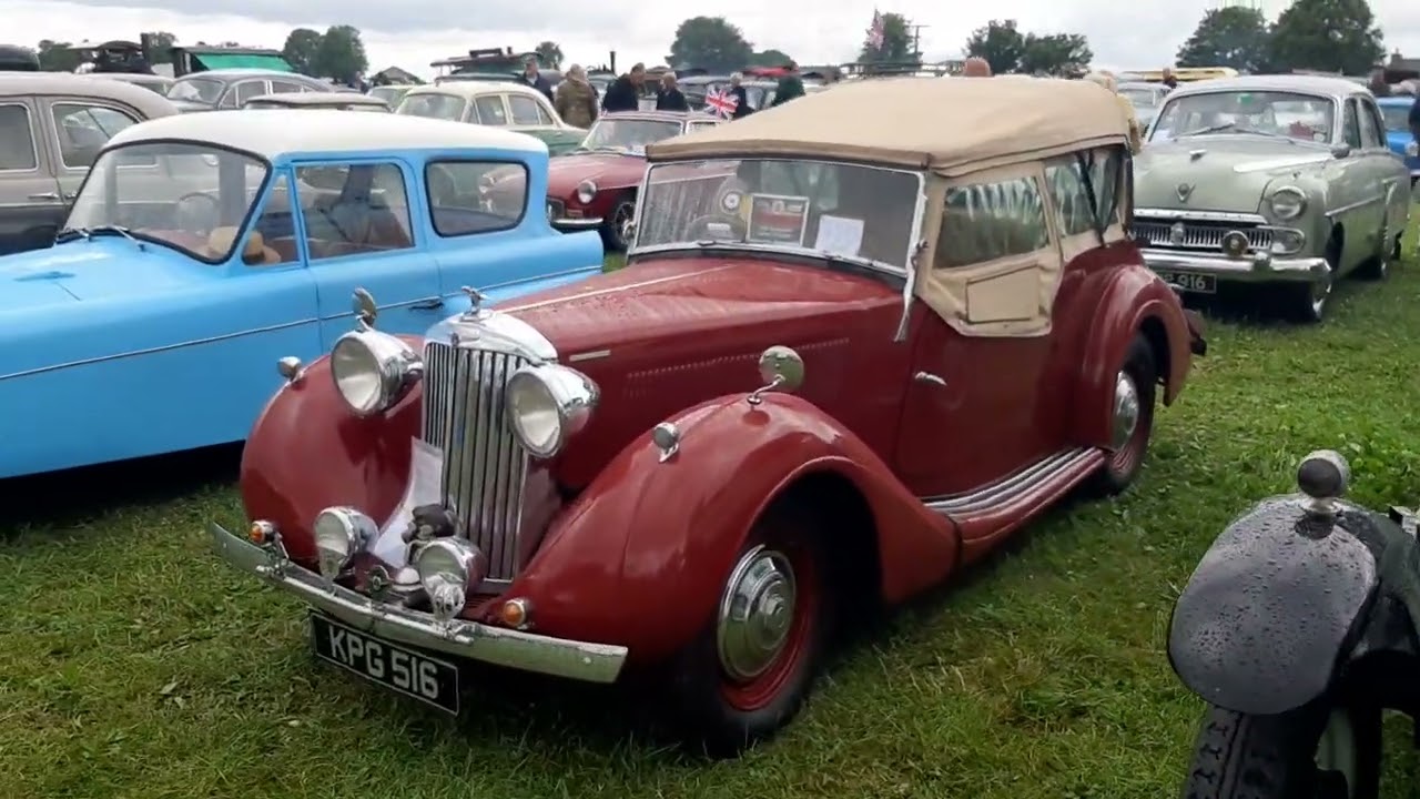 Kelsall Steam and Vintage Rally with our V8 Humber Hawk..June 22, 2025 #England #🇵🇭🇬🇧❤