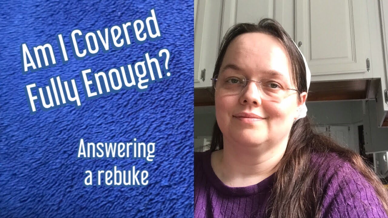 Headcovering Pondering a Rebuke I received on My Headship Veiling Size