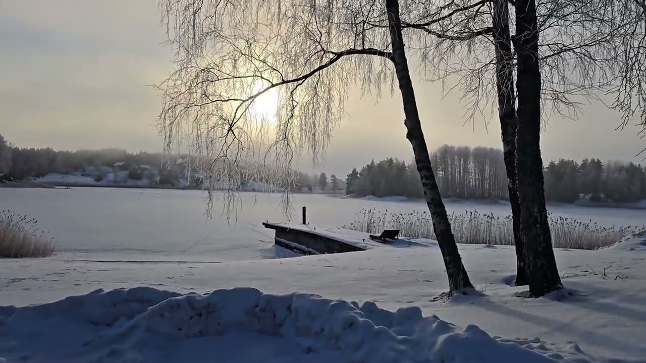 #ฟินแลนด์ #ฤดูหนาว#คนไทยในฟินแลนด์ #winter #snow #beautiful 
