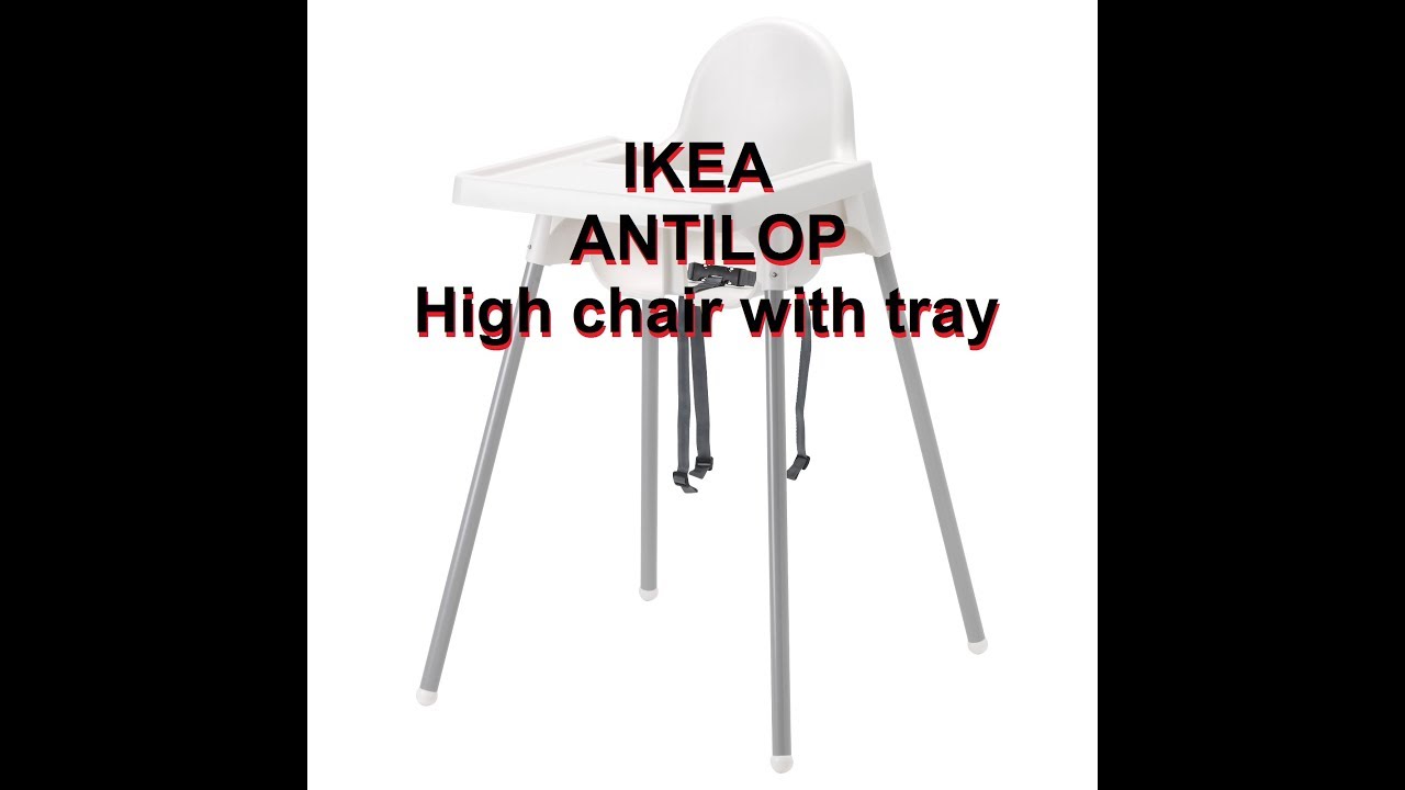 IKEA ANTILOP High chair with tray