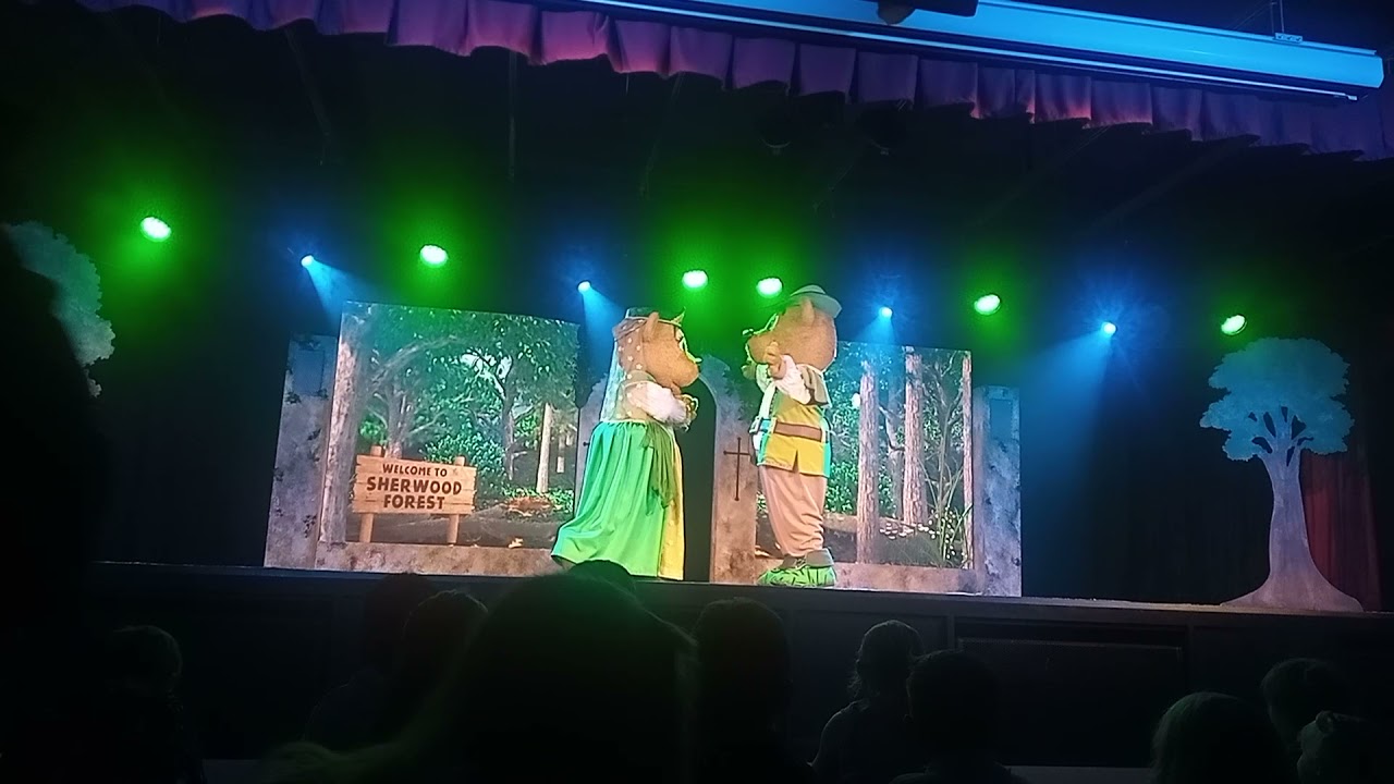 Billy and Bonnie's in Robin Hood Show. Butlins