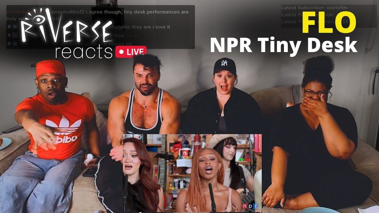 RiVERSE Reacts LIVE: FLO Tiny Desk Concert HIGHLIGHTS - This is perfection!! 😍🤩