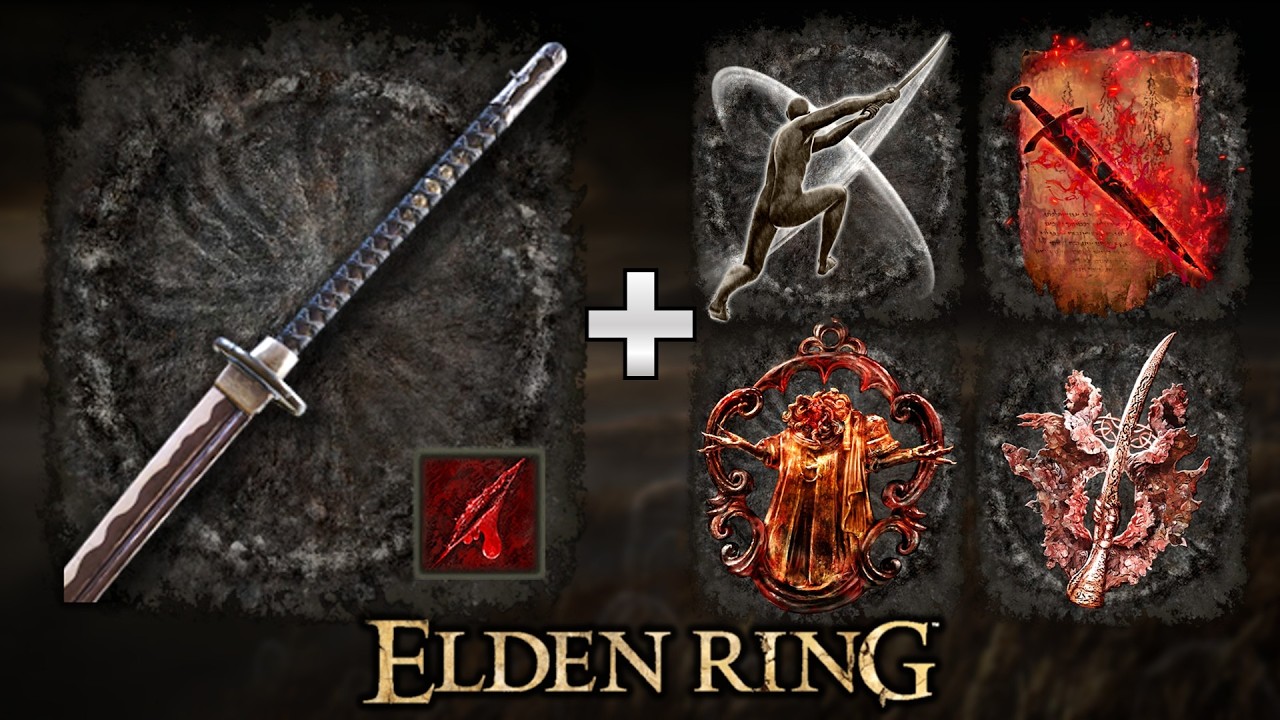 Great Katana + Double Slash | NG+7 Bosses No Hit | Elden Ring | 1.16 ver