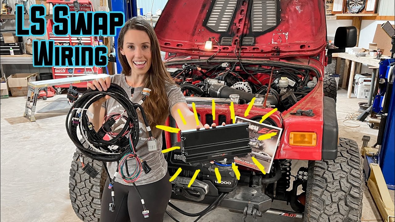 Замена моего Jeep LS НАКОНЕЦ-ТО ЗАВЕРШЕНА!! Установка комплекта Holley Terminator