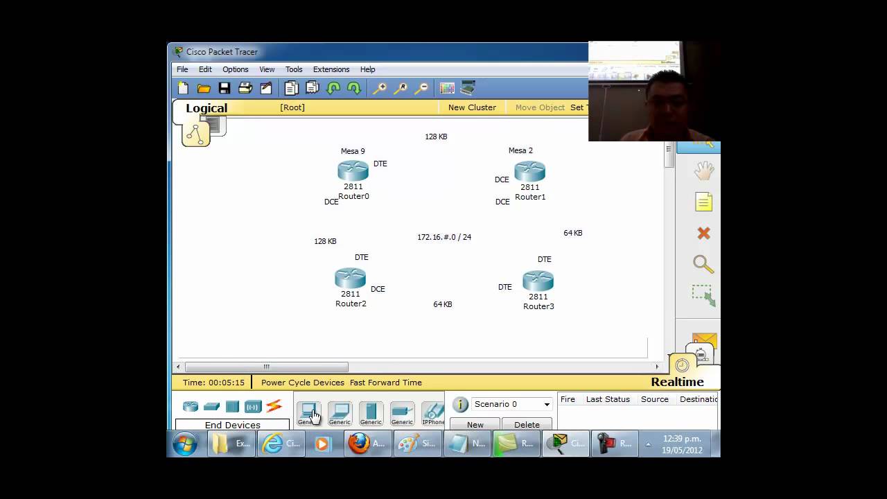 Ejercicio para práctica del CCNA 3 para OSPFv3, EIGRPv6, RIPng, BGP-MP y IS-ISv6