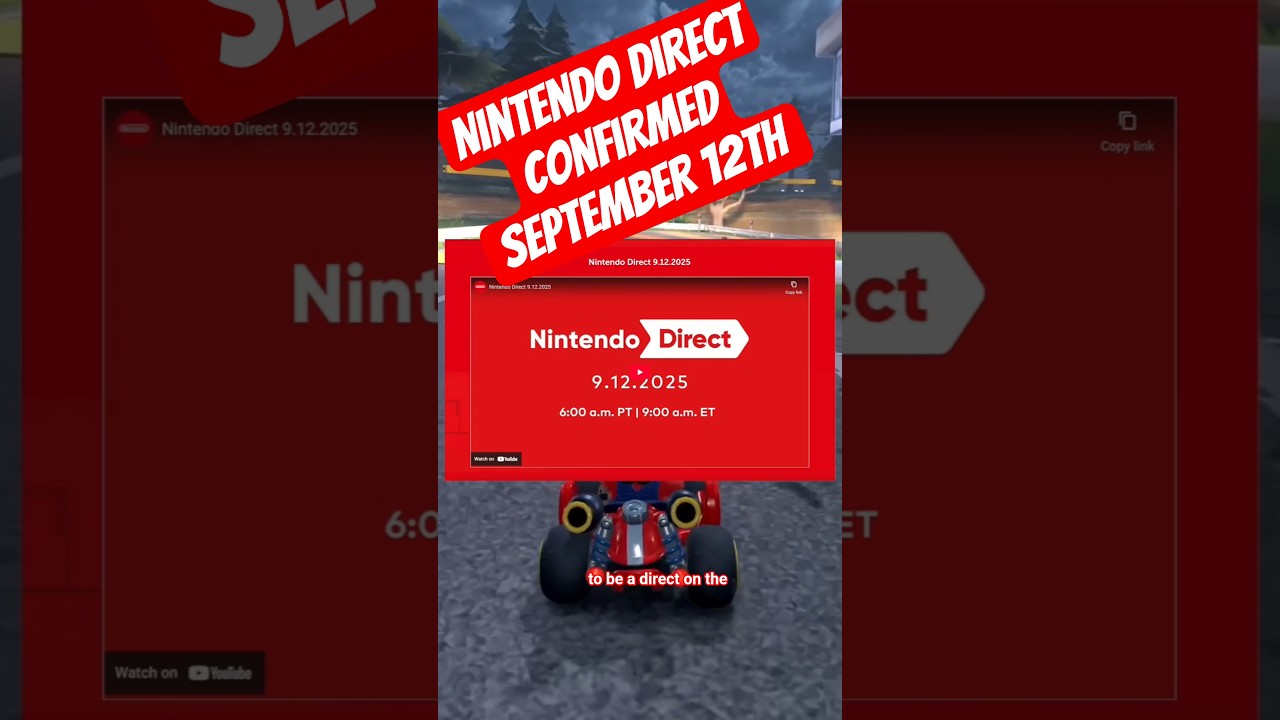 Nintendo Direct September 12th