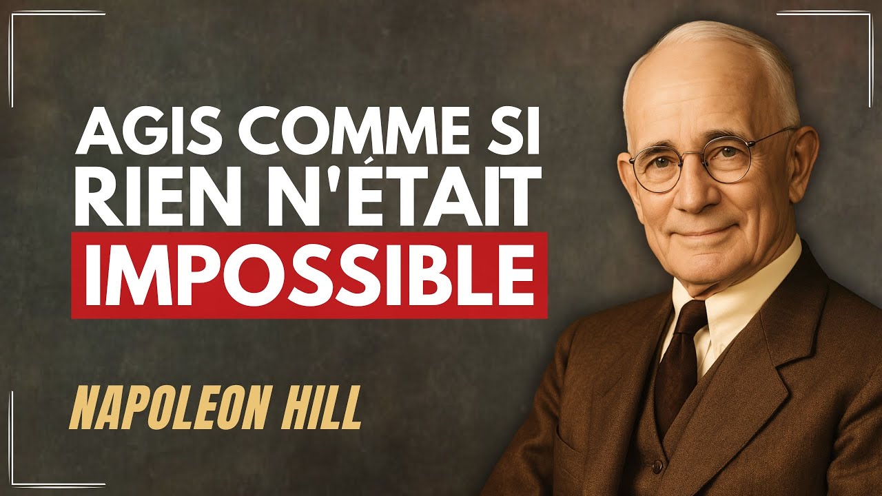 Pense COMME CELA et le monde se pliera à toi | Napoleon Hill