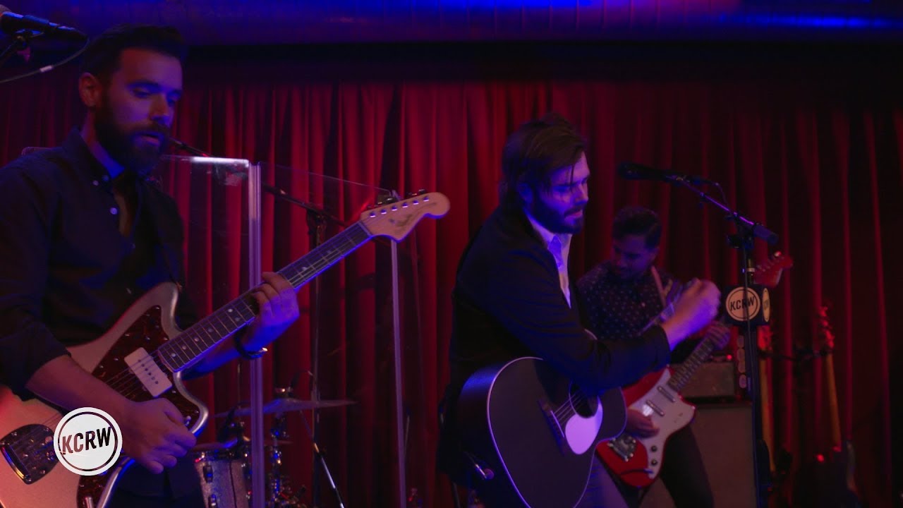 Lord Huron performing 
