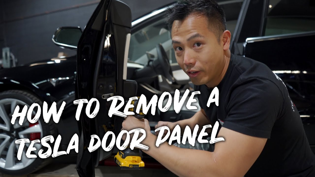 How to Remove the Front Door Panels of the Tesla Model 3