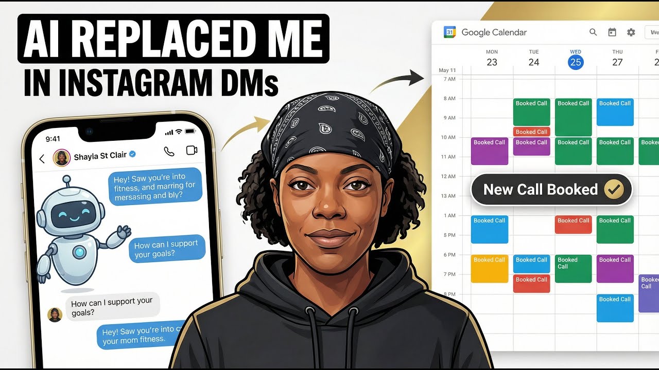 How AI Handles Instagram DMs Better Than You Do (Coach Chris Demo)