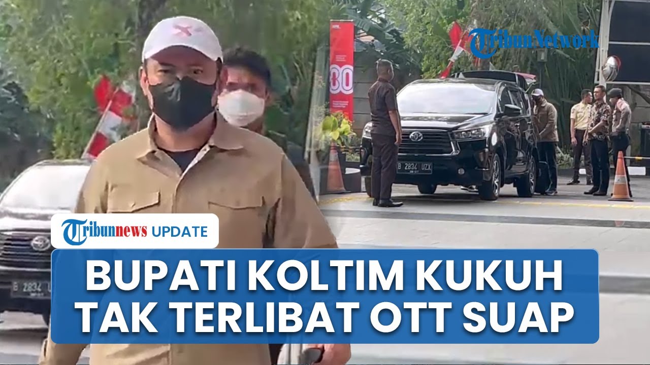 Bupati Kolaka Timur Tetap Kukuh Tak Terlibat OTT Dugaan Suap Proyek RS saat Tiba di Gedung KPK