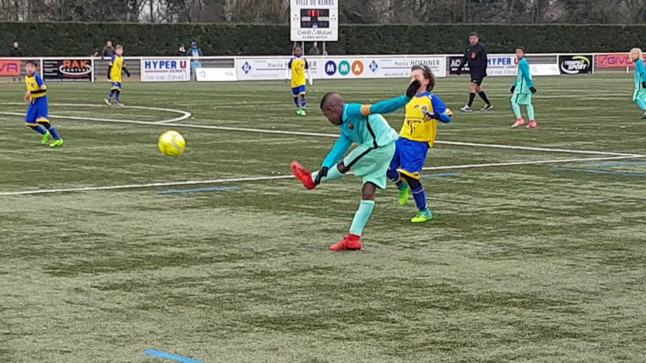 Tournois u10 kembs sochaux  contre Barcelone  2018