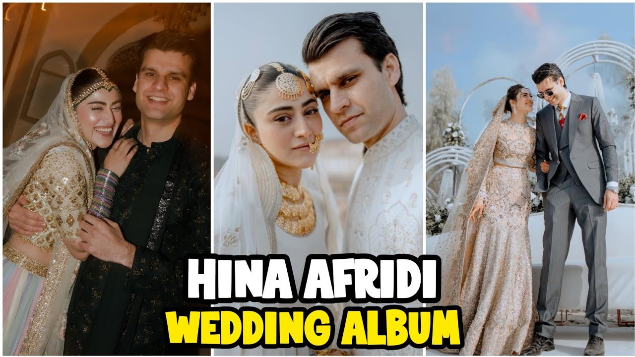 Pakistani Actress Hina Afridi Wedding Album | Hina Afridi & Taimoor Akbar ki shadi ki Pictures 
