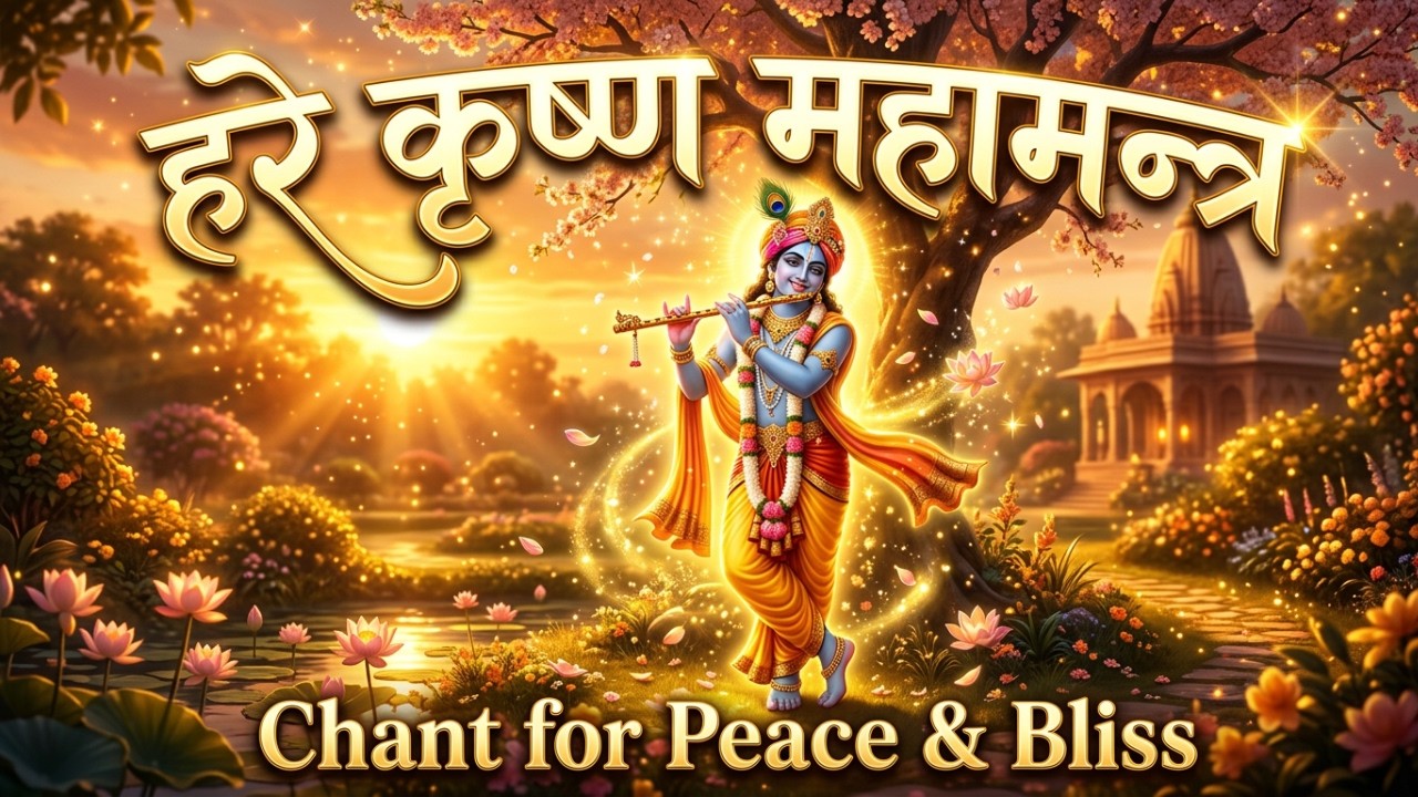 Hare Krishna Mahamantra: Full Chanting + Meaning, Benefits & How to Chant for Peace 🌸🙏