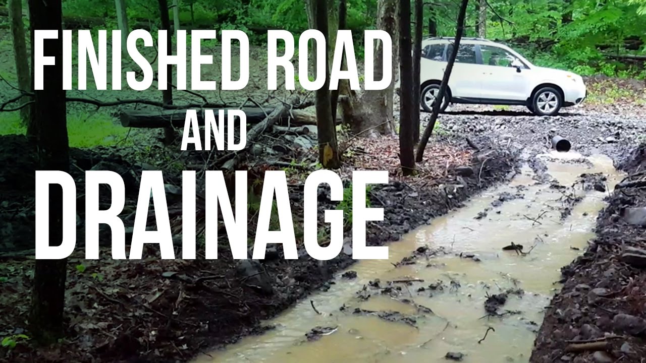 Finished Road & Drainage