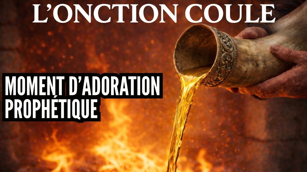 L’ONCTION COULE DANS MA VIE I MOMENT D’ADORATION PROPHÉTIQUE 🔥