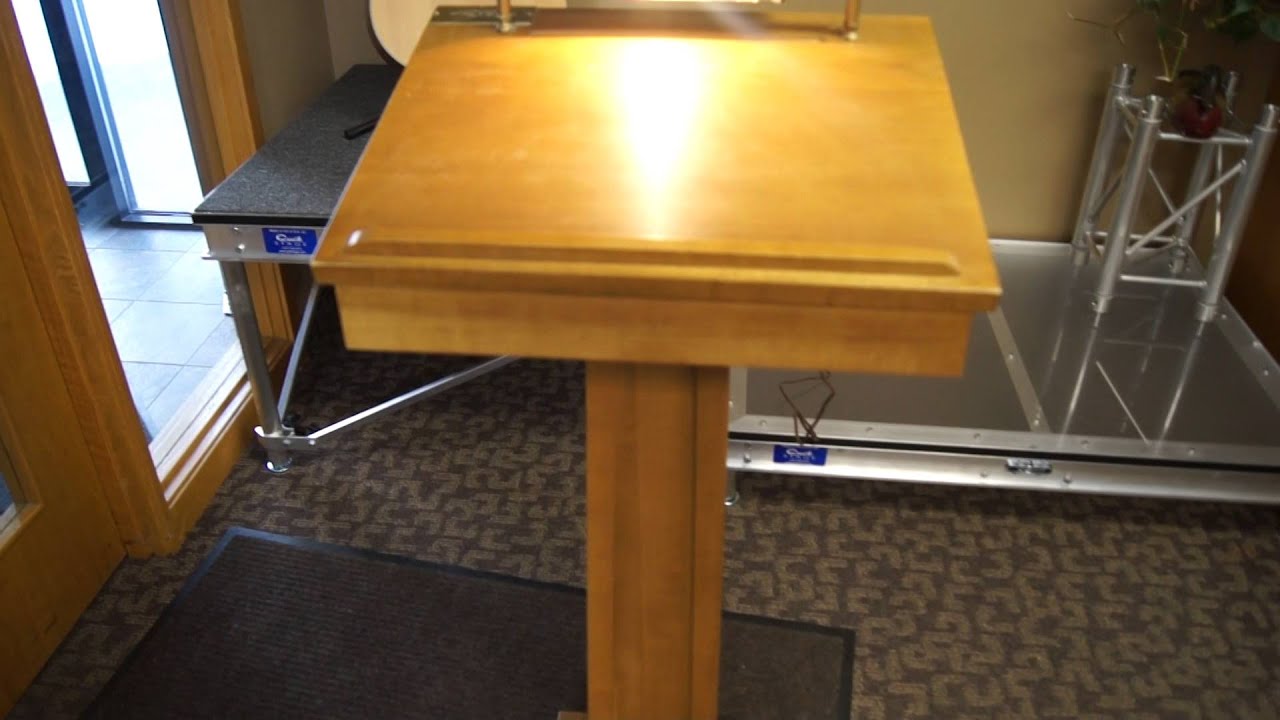 Vintage Wooden Lectern/Podium