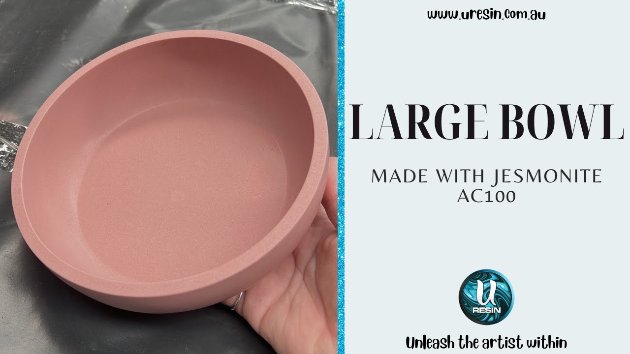 U RESIN | Pouring a bowl using Jesmonite AC100