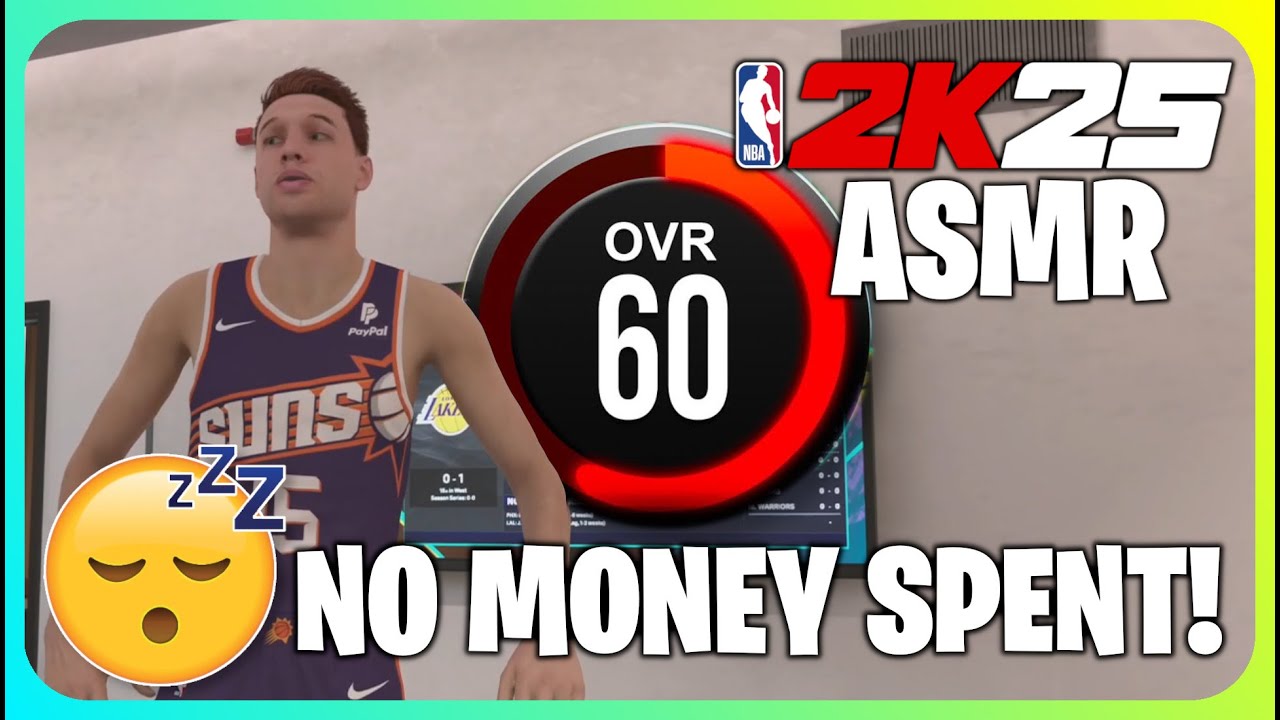 (ASMR Gaming) No Money Spent MyPlayer (60 To 99)