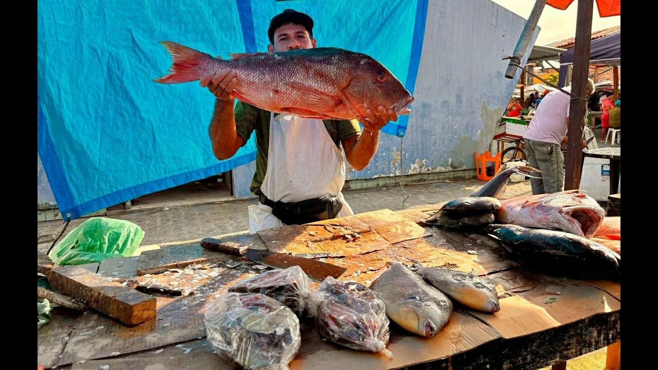 FEIRA DE SÃO JOSÉ DA COROA GRANDE PEIXE É R$ 7,00 REAIS!