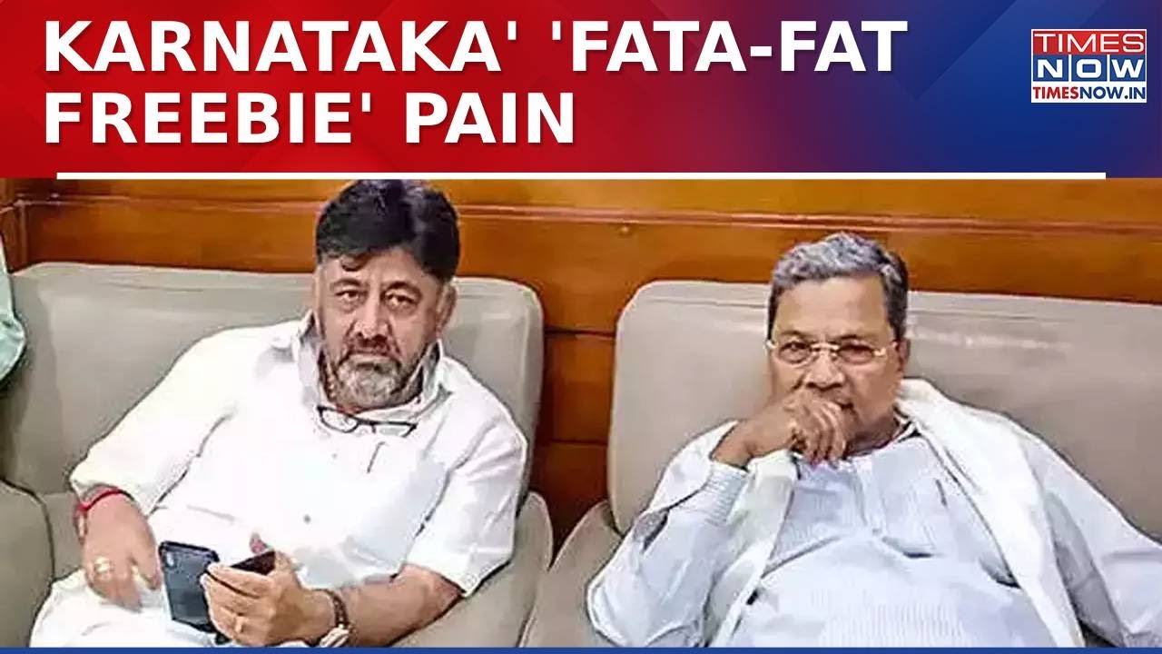 Congress' 'Fatafat Freebies' Promise Unfulfilled? Why Siddaramaiah-DK Shivakumar Failed To Deliver?