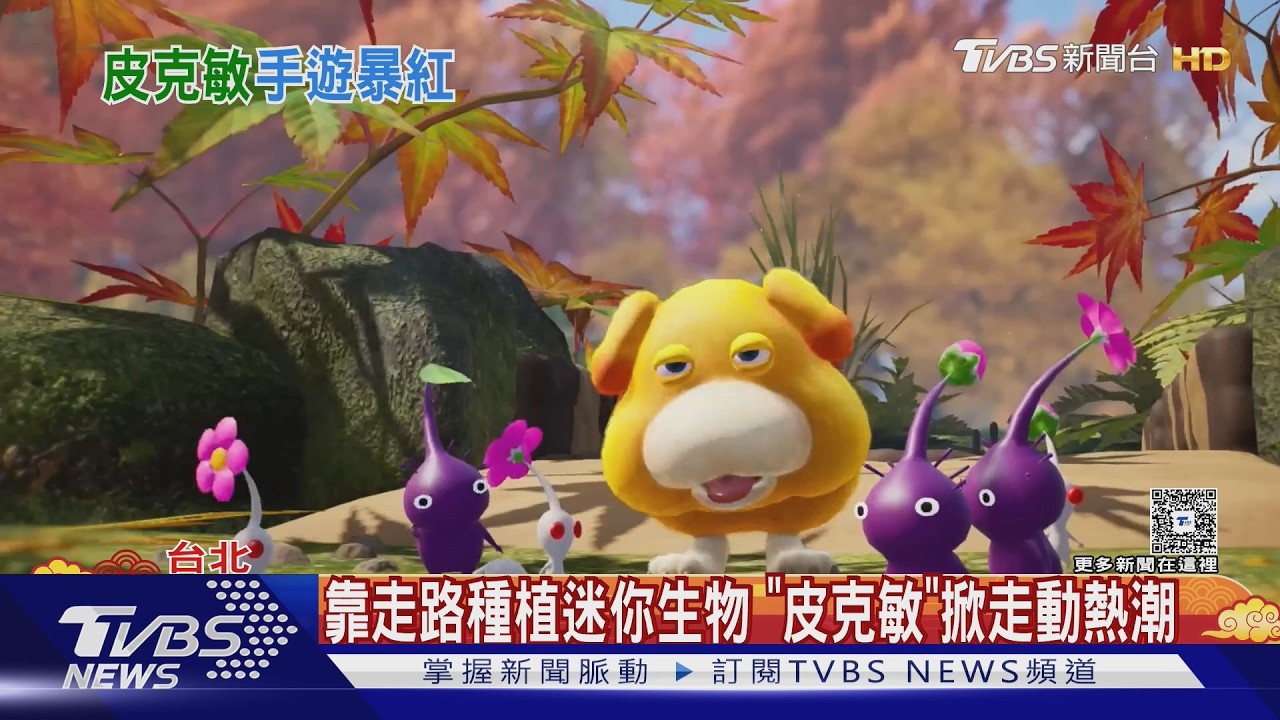 《皮克敏》暴紅! 走路種花.打蘑菇好療癒 玩家:「這點」比寶可夢更吸睛｜TVBS新聞 @TVBSNEWS01